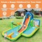 Kids Inflatable Water Slide Bounce House Splash Pool Climbing Wall Games